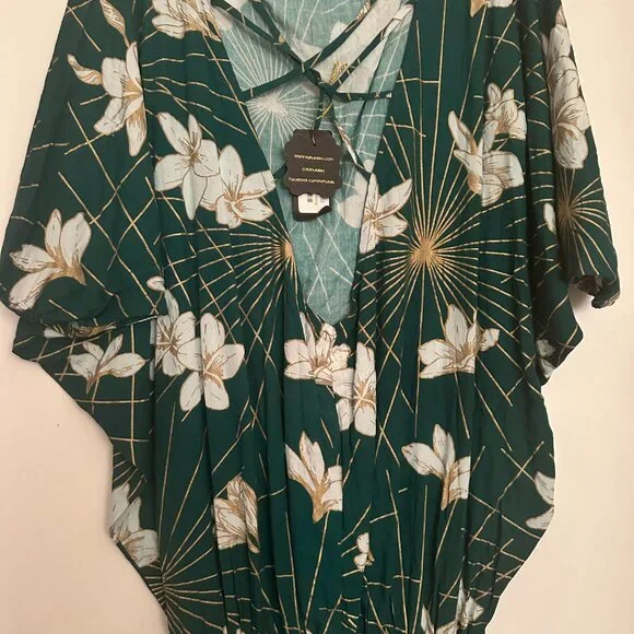 Kahulaleʻa Emerald Pua Melia Mileka Dress - Picture 2 of 4